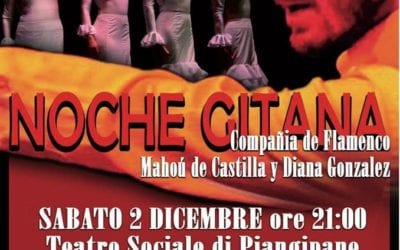 NOTTE GITANA, la compagnia di Flamenco Alma Ardiente si esibisce al Teatro Sociale di Piangipane a favore della LINEA ROSA di Ravenna